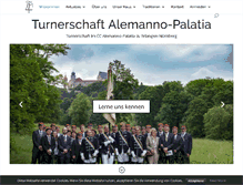Tablet Screenshot of alemanno-palatia.de